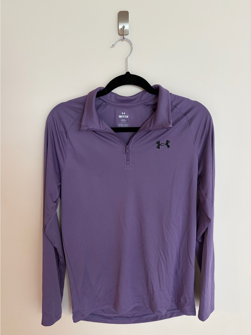 Under Armour 1/4 Zip Long Sleeve Tee